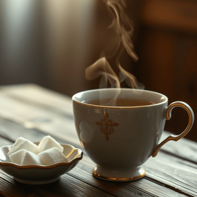 “Give your guest, cups of tea, fully saturated with&nbsp;Sugar.”