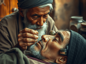 Baba knows Optometry ie. Science of Eye examination as well as&nbsp;Herbalist