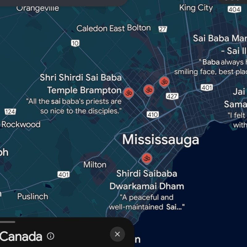Sai Baba Temples in&nbsp;Canada