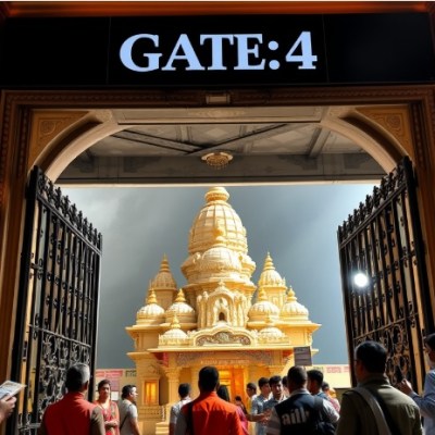 Entry Pass at Gate 4 of Shridi&nbsp;Mandir