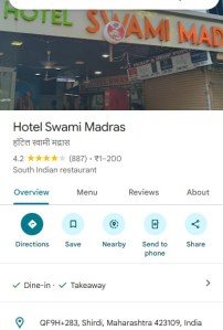 Asokan Manickam referred this&nbsp;Restaurant