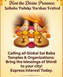 ✨ Shirdi is Coming to Your City!&nbsp;✨