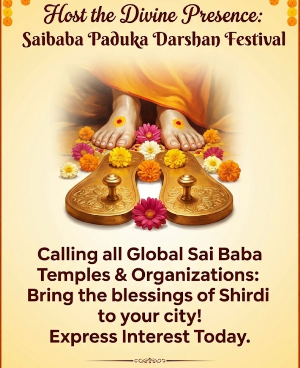 ✨ Shirdi is Coming to Your City!&nbsp;✨